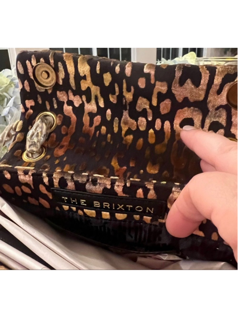 Kurt Geiger London Leopard Print Mini Brixton crossbody NWOT - Picture 6 of 6